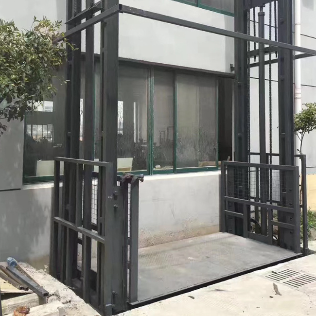 张掖5吨室外升降货梯